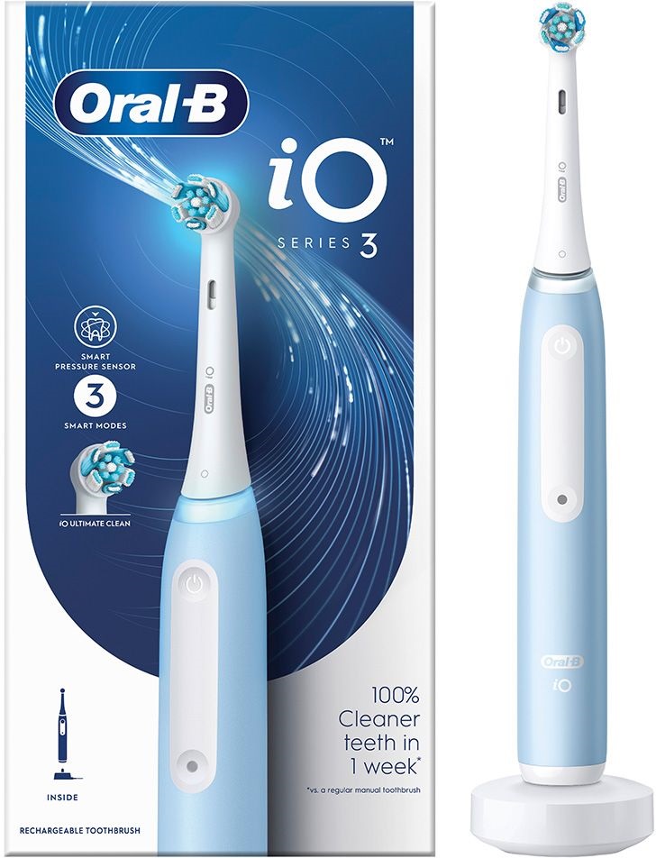 Oral-B iO series 3 Ice Blue elektromos fogkefe