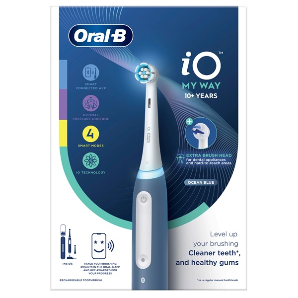Oral-B iO series  My Way Ocean Blue elektromos fogkefe pótfejjel