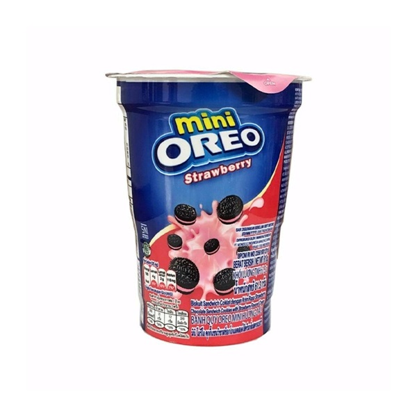 Oreo Mini 61,3g eperkrémes keksz