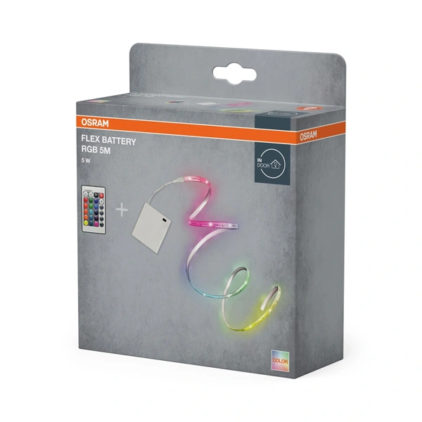 Osram 5M RGB elemes távirányítós LED szalag