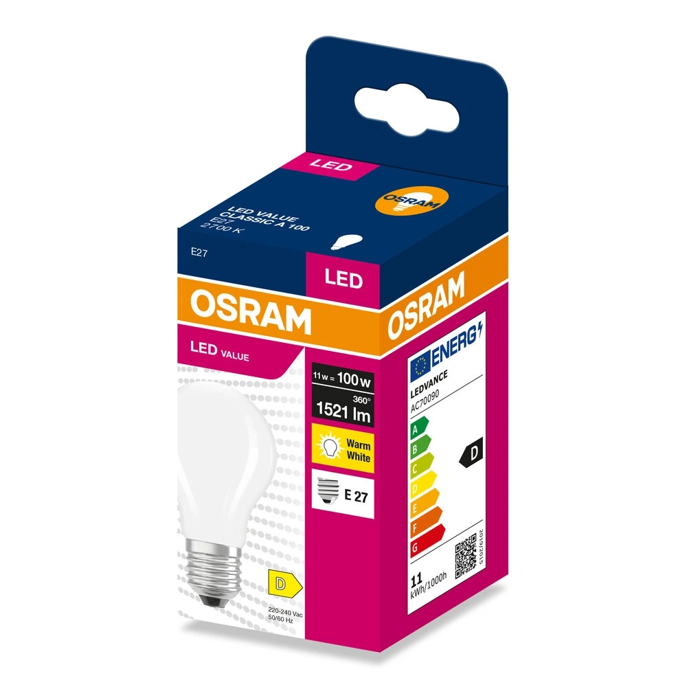 Osram CLA100 11W/230V GLR E27 LED fényforrás