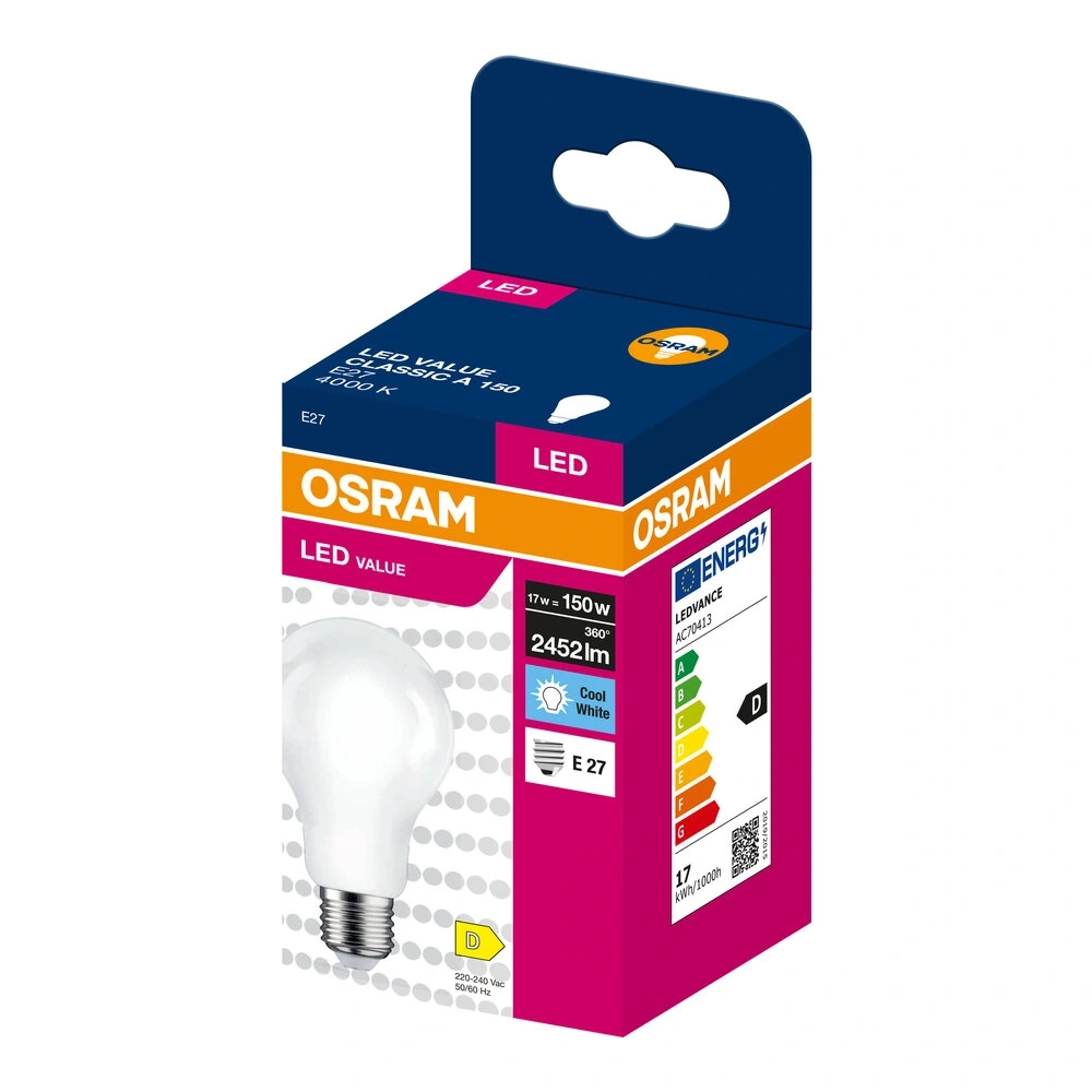 Osram CLA1500 17W/230V GLR E27 LED fényforrás