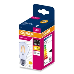 Osram CLA40 4,2W 230V filament E27 LED fényforrás