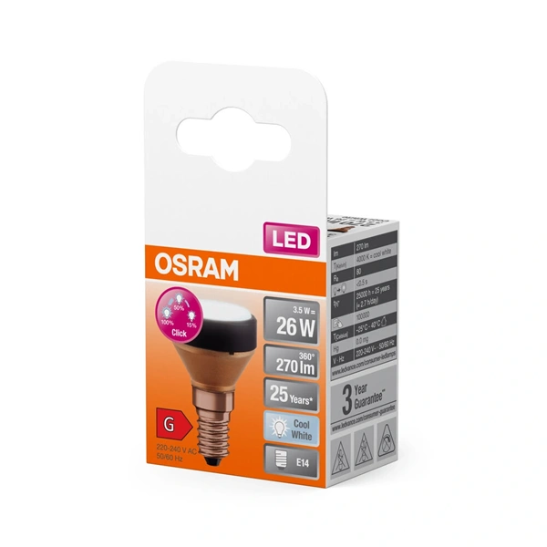 Osram FLAT 3,5W TF E14 dimmelhető LED fényforrás