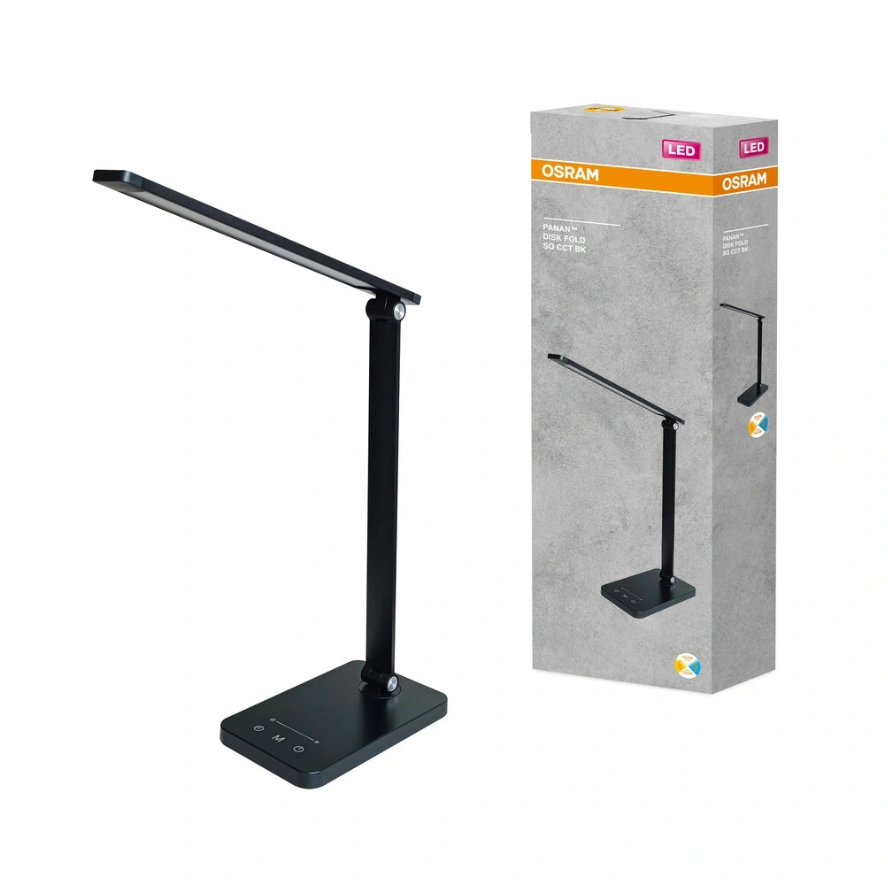 Osram FOLD fekete 6,5W CCT asztali lámpa