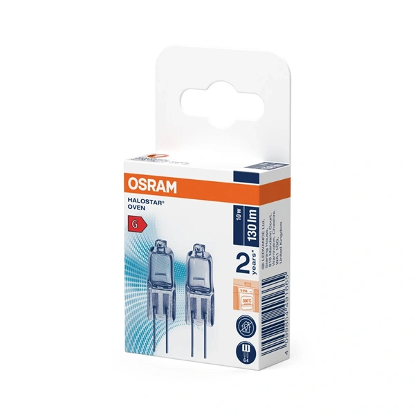 Osram HALOSTAR OVEN 10 W 12 V G4 sütő izzó