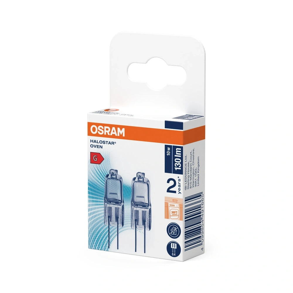 Osram HALOSTAR OVEN 10 W 12 V G4 sütő izzó