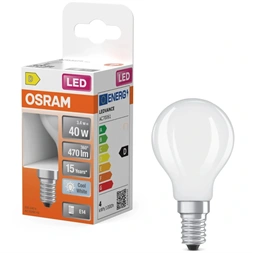 Osram LED Retrofit CLASSIC P 3.4W 840 Frosted E14 LED izzó