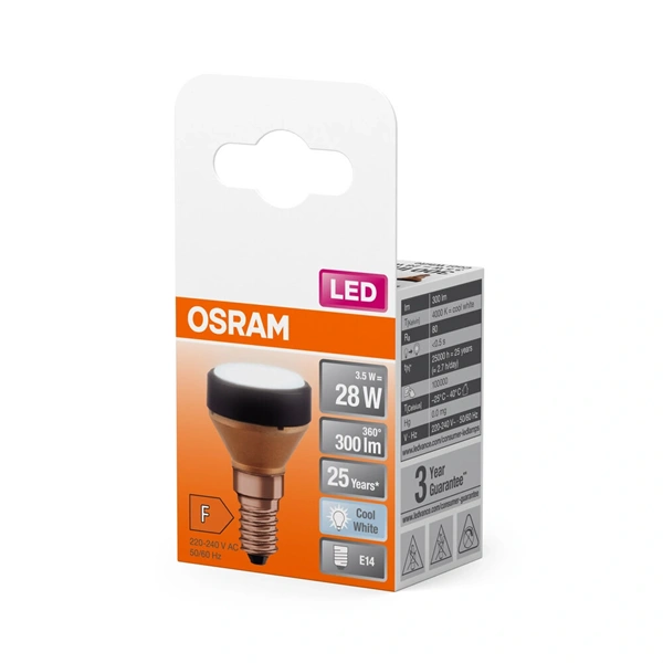 Osram LED STAR Flat Flat Frosted 28 non-dim 3,5W/E14 LED fényforrás