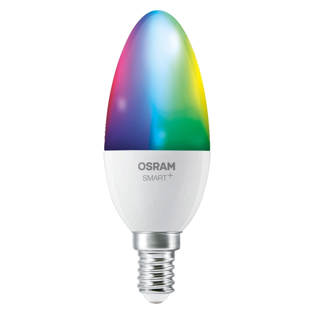 Osram SMART+ MATTER B40 gyertya RGBW, állíth.színhőm.4,9W E14 3DB fényforrás