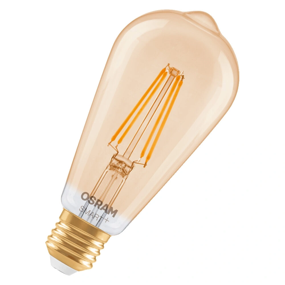 Osram SMART+ MATTER Classic Edison ST64 H53W, dimm, 6W, 2400K, E27 fényforrás