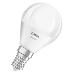 Osram SMART+ MATTER mini globe RGBW, állíth.színhőm. matt, 4,9W E14 fényforrás