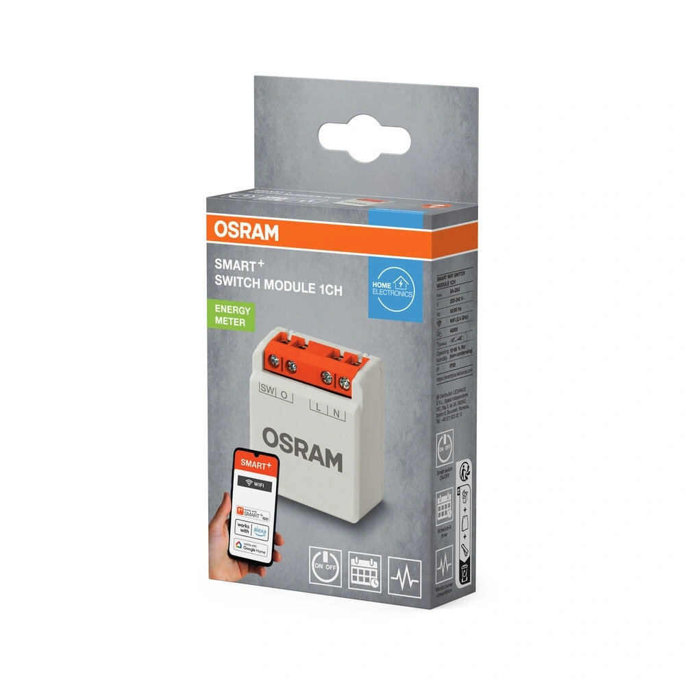Osram Smart+ Wifi 1CH okos kapcsolómodul