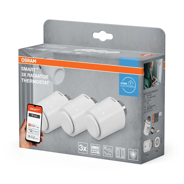 Osram Smart+ Wifi okos radiátorszelep 3db-os