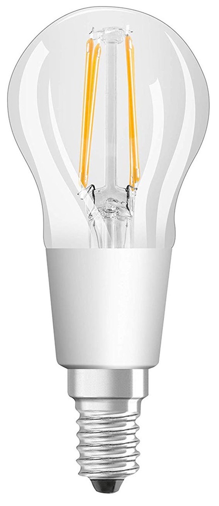 Osram Star+ GLOWdim átlátszó üveg búra/4,5W/470lm/2700K/E14 szabályozható LED kisgömb izzó