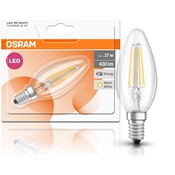 OSRAM LED STAR CL B FIL 40 4,5W/827 E14 filament LED fényforrás