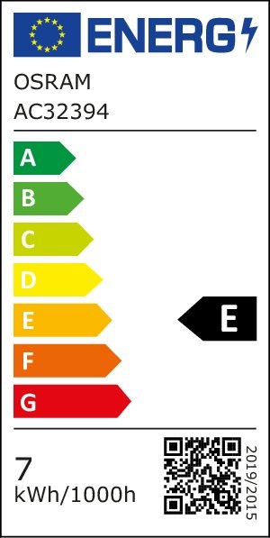 Osram Star átlátszó üveg búra/7W/806lm/2700K/E27 LED körte izzó