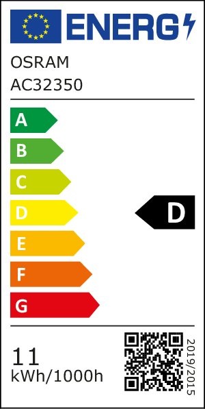 Osram Star átlátszó üveg búra/11W/1521lm/4000K/E27 LED körte izzó