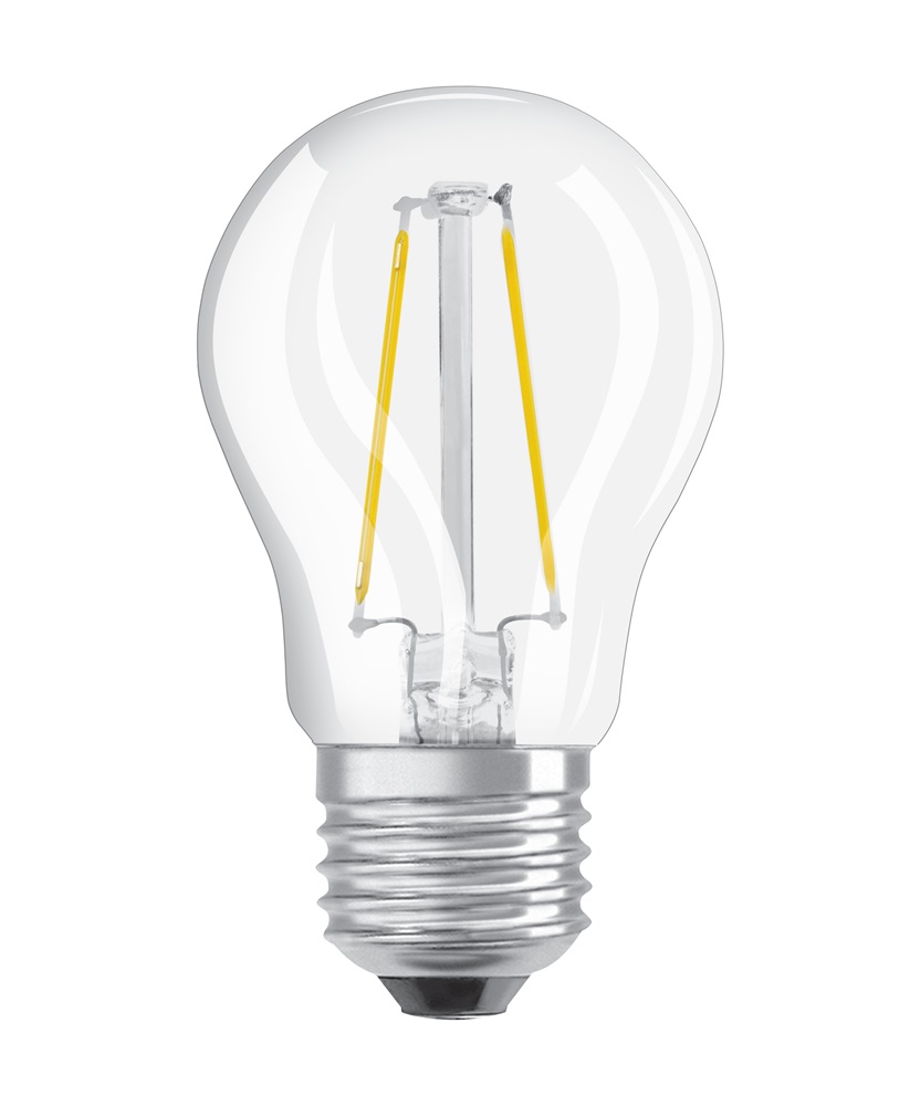 Osram Star átlátszó üveg búra/4W/470lm/2700K/E27 LED kisgömb izzó