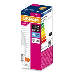 Osram Value B25 2,8W/840 E27 LED fényforrás