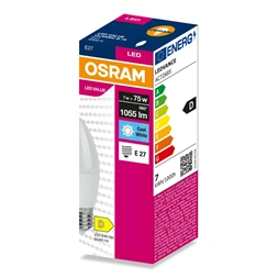 Osram Value B75 7W/840 E27 LED fényforrás