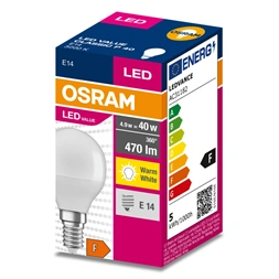 Osram Value P40 4,9W/830 E14 LED fényforrás