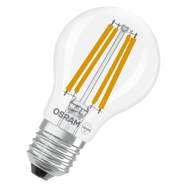 Osram Value átlátszó üveg búra/11W/1521lm/2700K/E27 LED körte izzó