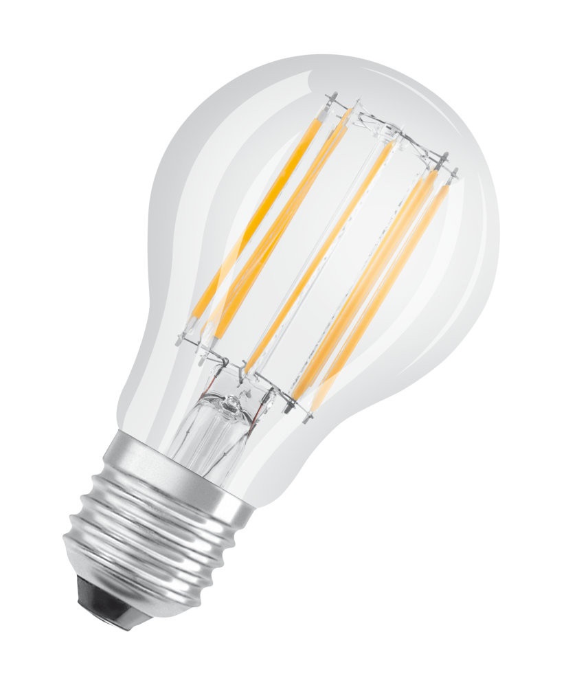 Osram Value átlátszó üveg búra E27 11W, 1521m, 4000K hideg fehér LED körte izzó