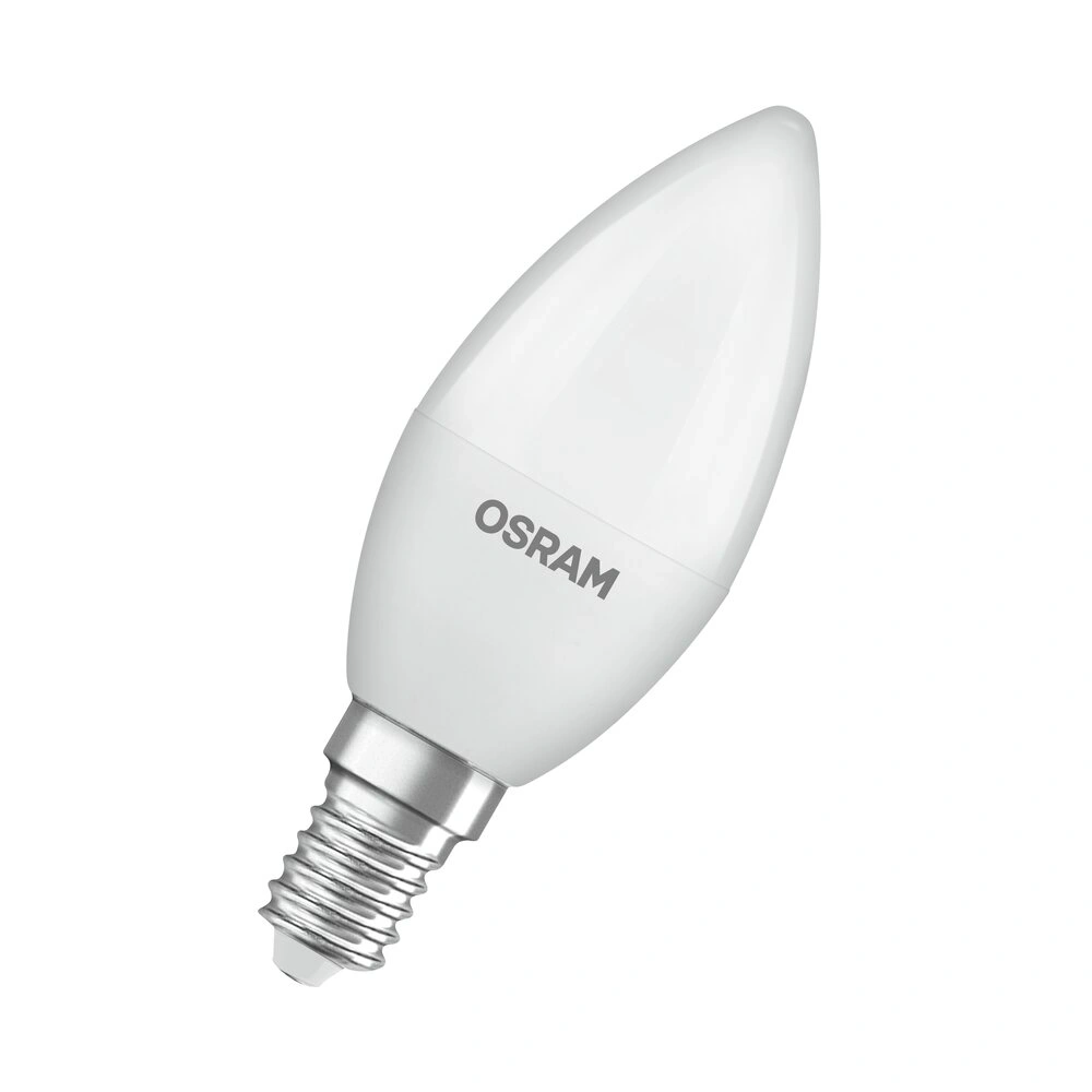 Osram Value opál búra/7W/827lm/2700K/E14 LED gyertya izzó