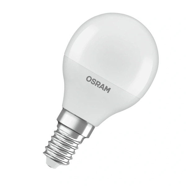 Osram Value opál meleg fehér/4,9W/827lm/2700K/E14 LED kisgömb izzó