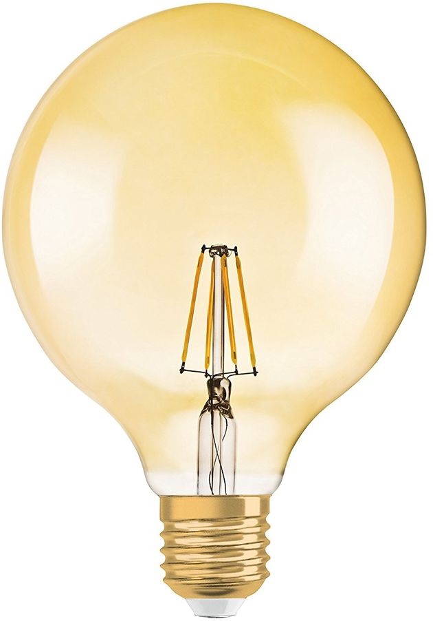 Osram Vintage átlátszó üveg búra/2,8W/225lm/2500K/E27 LED gömb izzó