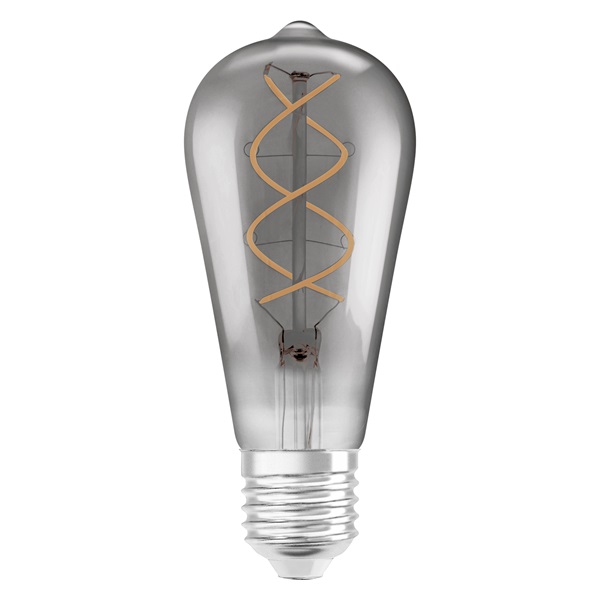 Osram Vintage átlátszó üveg búra/5W/140lm/1800K/E27 LED Edison körte izzó