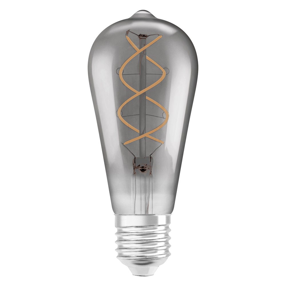 Osram Vintage átlátszó üveg búra/5W/140lm/1800K/E27 LED Edison körte izzó