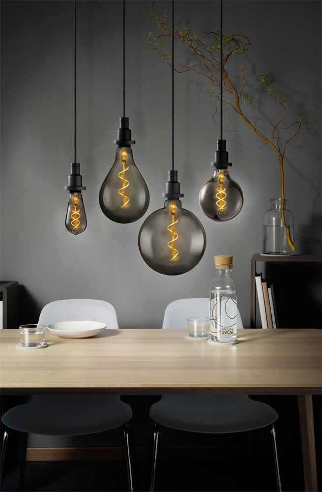 Osram Vintage átlátszó üveg búra/5W/140lm/1800K/E27 LED Edison körte izzó