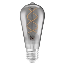Osram Vintage átlátszó üveg búra/5W/140lm/1800K/E27 LED Edison körte izzó