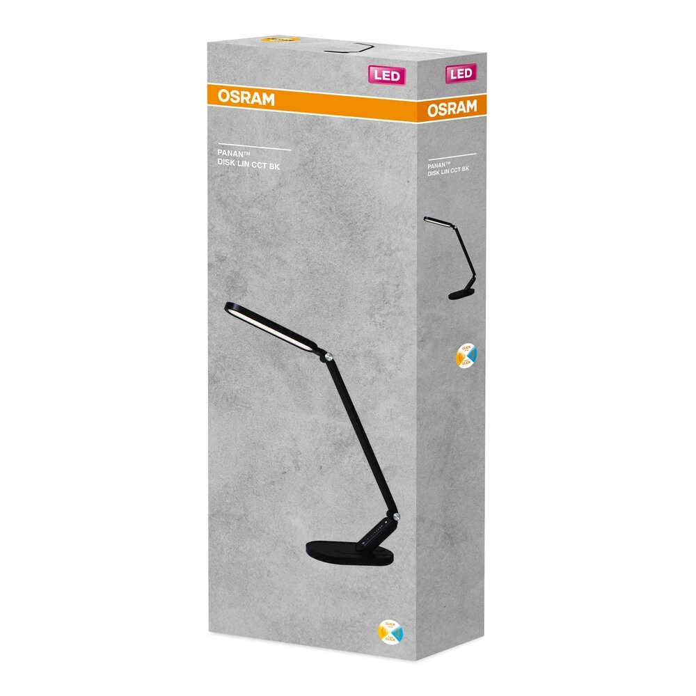 Osram fekete 10W CCT asztali lámpa