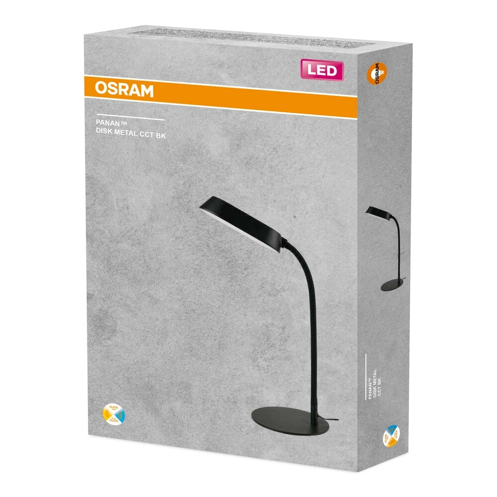 Osram fekete met.10W CCT asztali lámpa