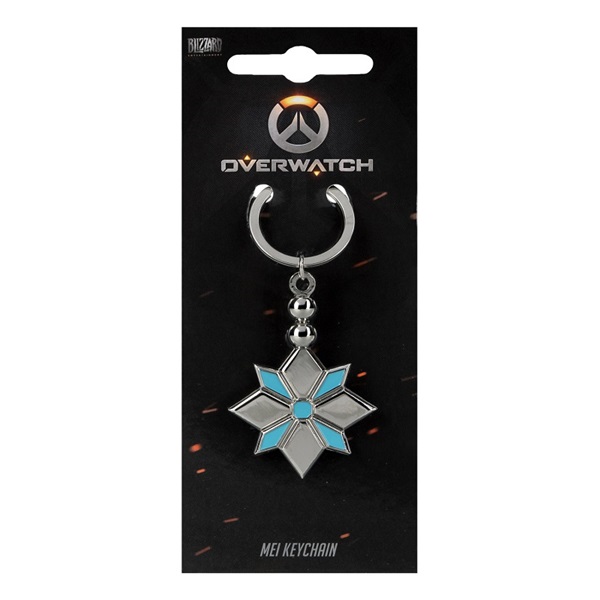 Overwatch Mei fém kulcstartó