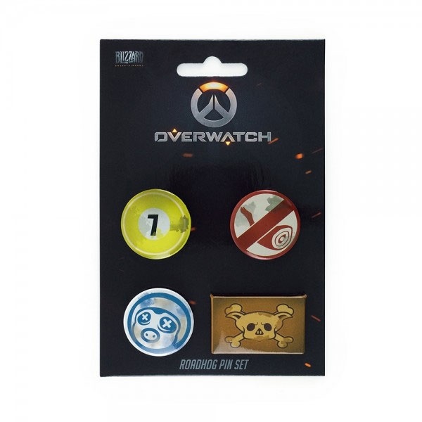 Overwatch Roadhog kitűzőszet