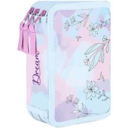 Oxybag Colibri kék 3 emeletes tolltartó