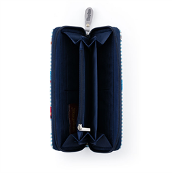 Oxybag Navy Flowers Mony L női pénztárca