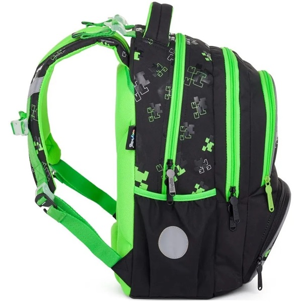 Oxybag Next Green Cube hátizsák