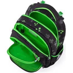 Oxybag Next Green Cube hátizsák