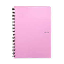 Oxybag Pastelini Pink A4 60 lapos vonalas spirálfüzet