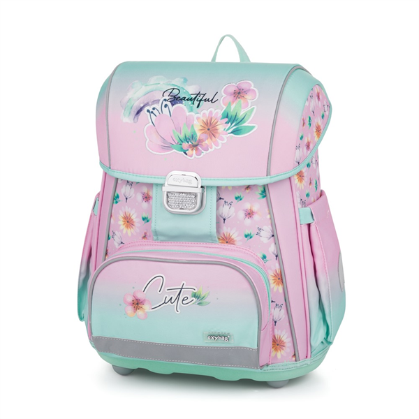Oxybag Premium Cool Flowers iskolatáska