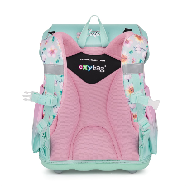 Oxybag Premium Cool Flowers iskolatáska