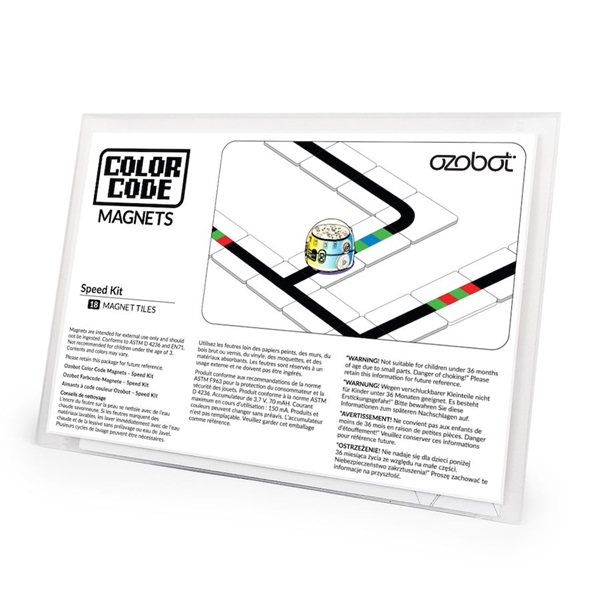 Ozobot 18 csempe színkód mágnes sebesség készlet