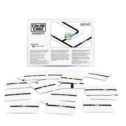 Ozobot 18 csempe színkód mágnes sebesség készlet