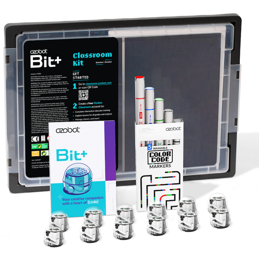 Ozobot Bit+ 12 darabos osztálytermi készlet