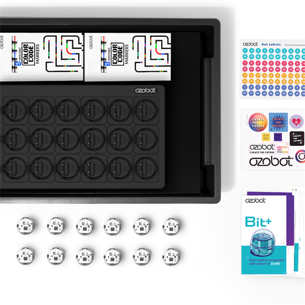 Ozobot Bit+ 12 darabos osztálytermi készlet